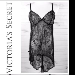 Victoria’s Secret Sheer Lace slip size S Low back